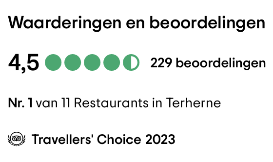 Tripadvisor beste restaurant in Terherne